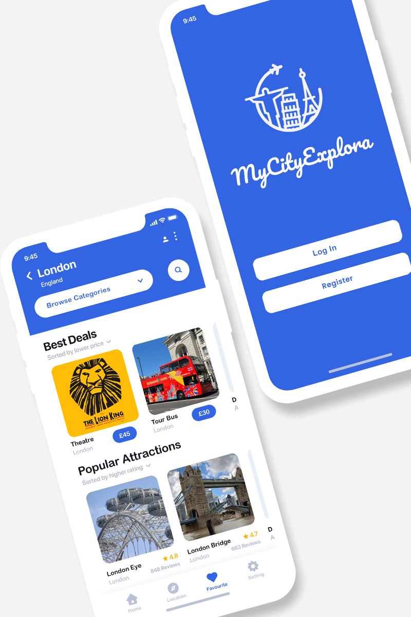 My City Explore App